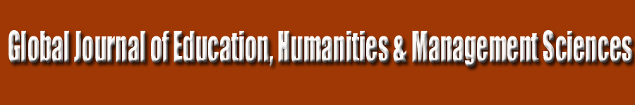 Global Journal of Education, Humanities & Management Sciences